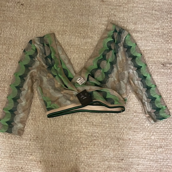 Anna Sui Wave Rider Knit Wrap - Picture 10 of 10